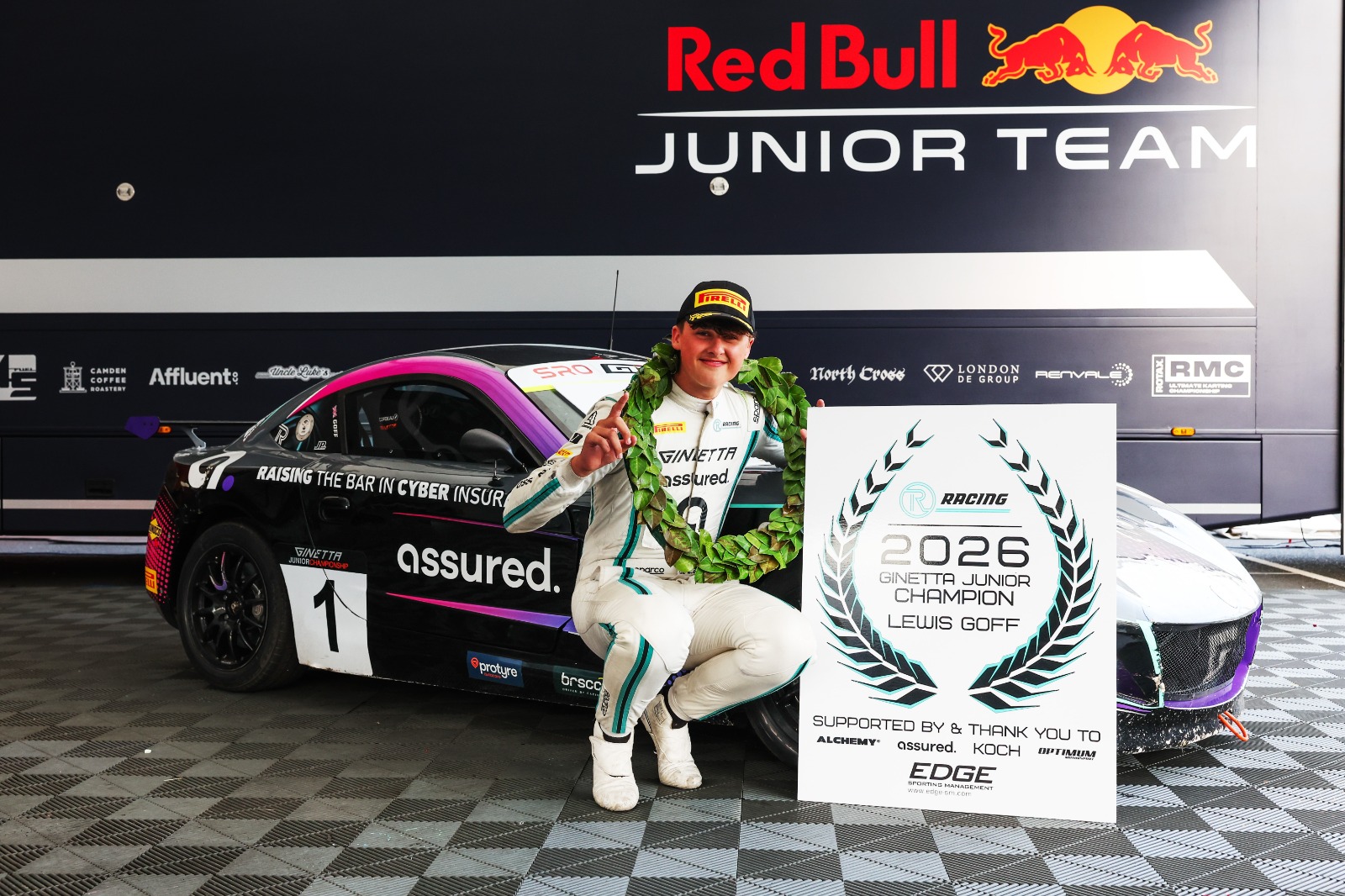 R Racing driver Goff has been the stand-out star for much of the Ginetta Junior campaign