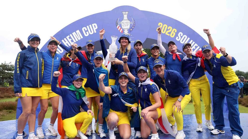 Europe regain Solheim Cup in style Europe regain Solheim Cup in style