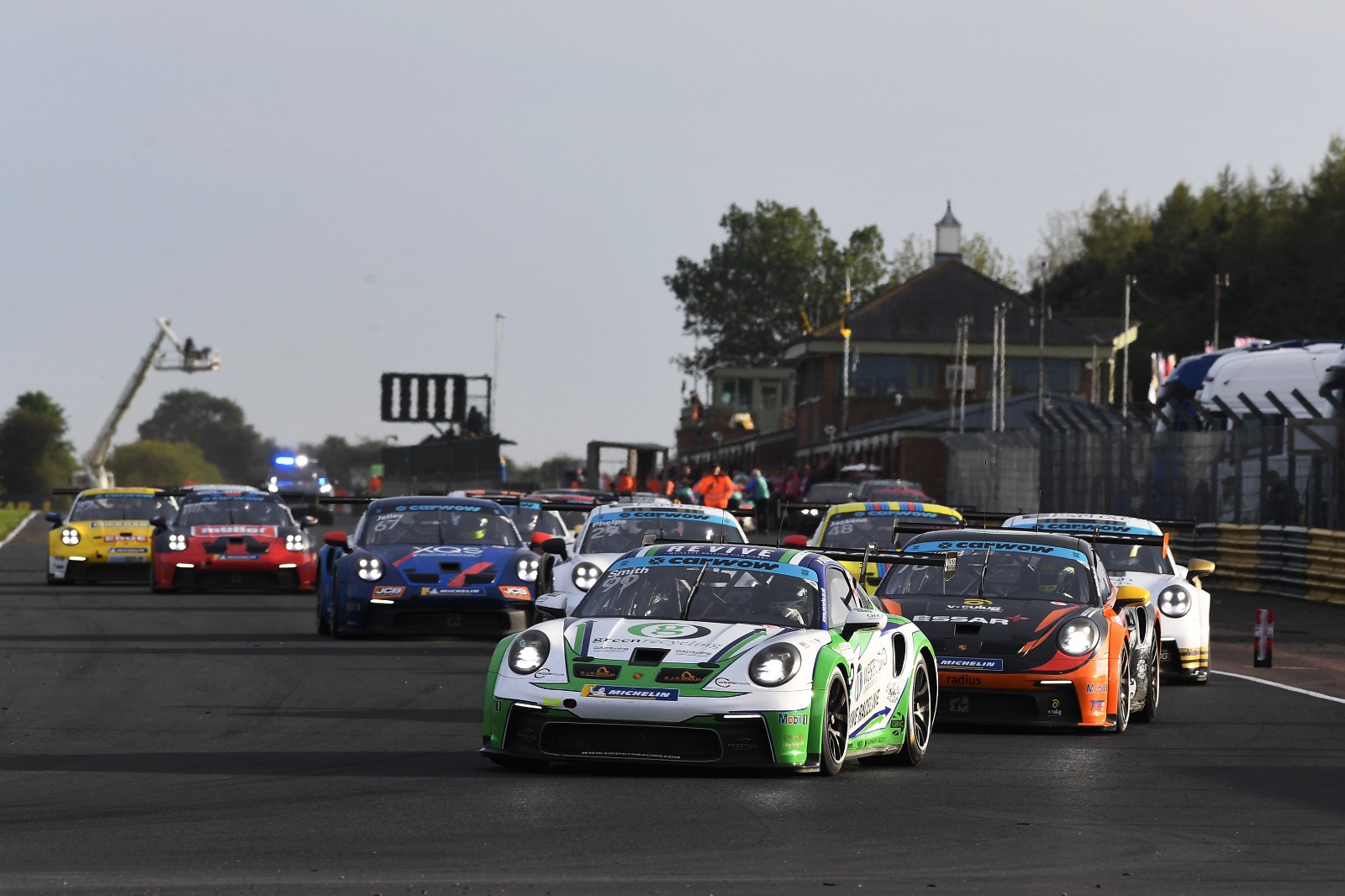 Smith charged clear from reversed-grid pole in race two