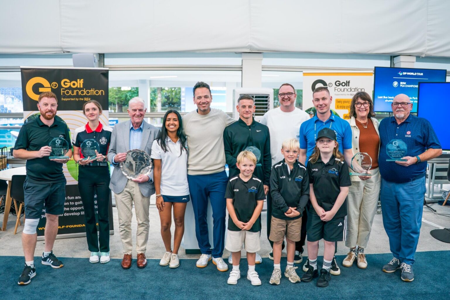 GRASSROOTS GOLF HEROES HONOURED GRASSROOTS GOLF HEROES HONOURED