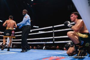 Eridson Garcia Exposes Alan Chaves in Newark