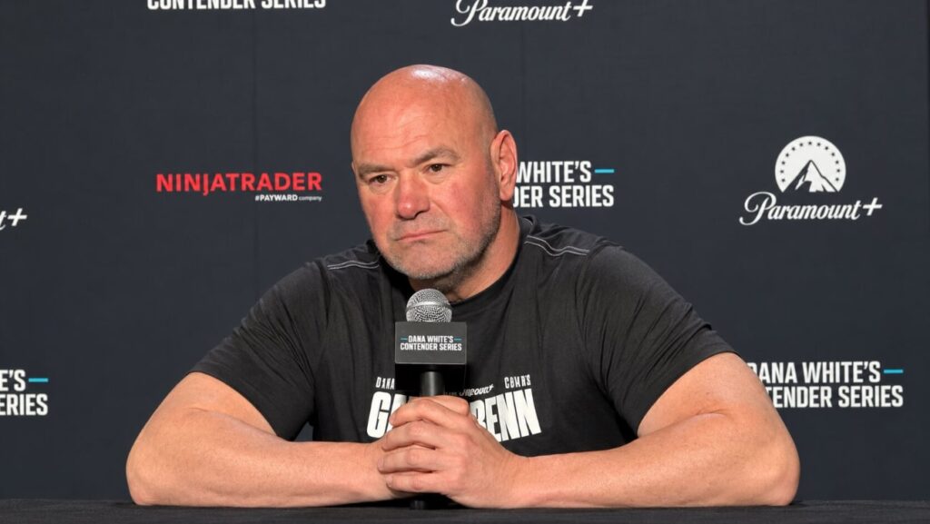 Dana White Leaves Fury Joshua Accusation Unfinished