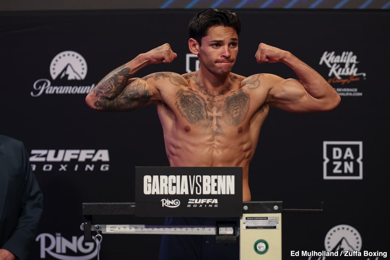 Image: Ryan Garcia vs. Conor Benn Live Results and Fight Updates