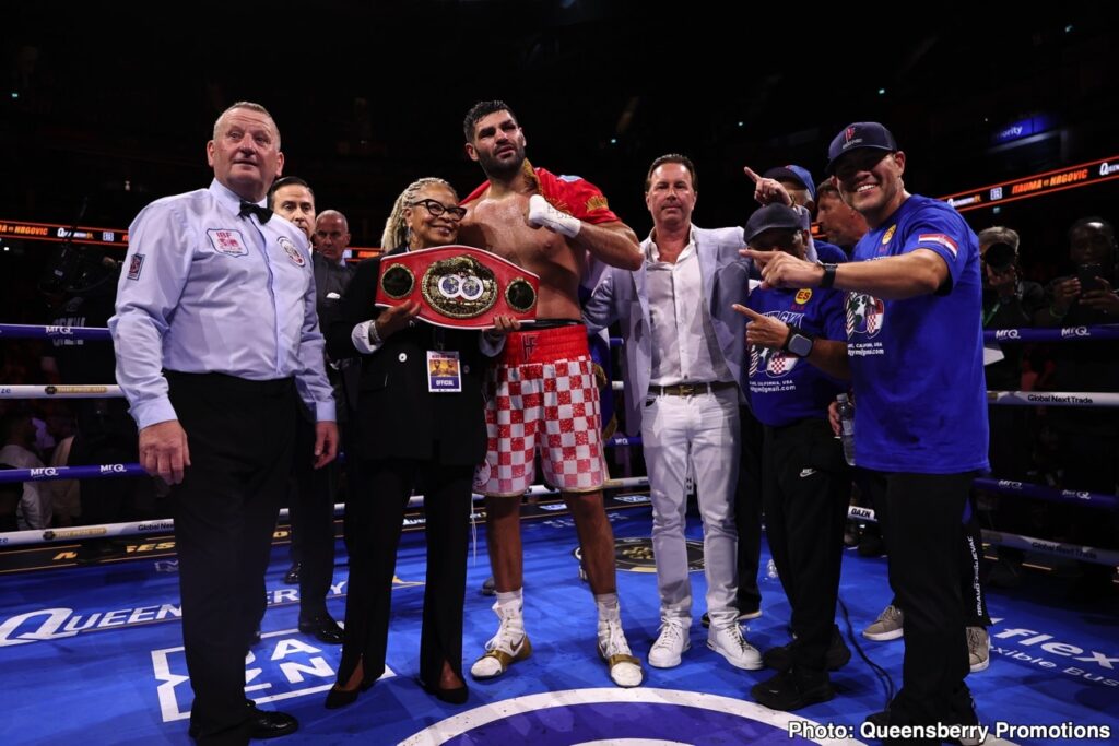 Filip Hrgovic Faces Duty as Oleksandr Usyk Exits