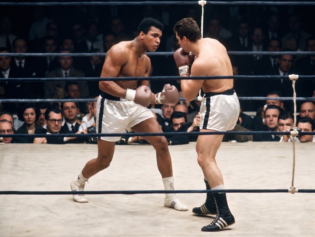 Muhammad Ali Solves Karl Mildenberger’s Southpaw Puzzle Muhammad Ali Solves Karl Mildenberger’s Southpaw Puzzle