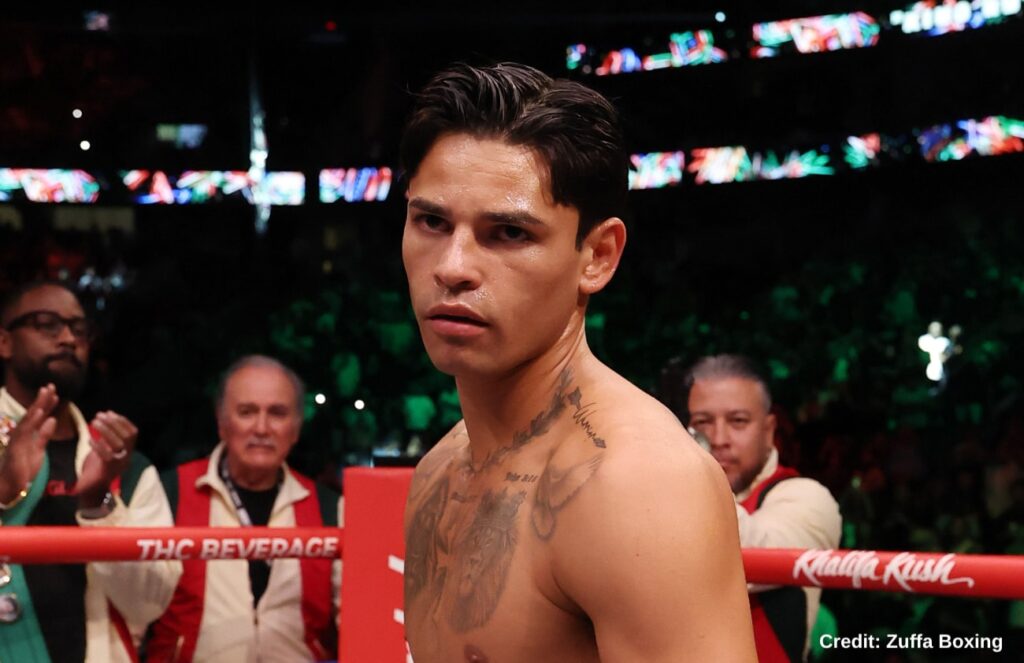 Ryan Garcia Gives Isaac Cruz One December Chance Ryan Garcia Gives Isaac Cruz One December Chance