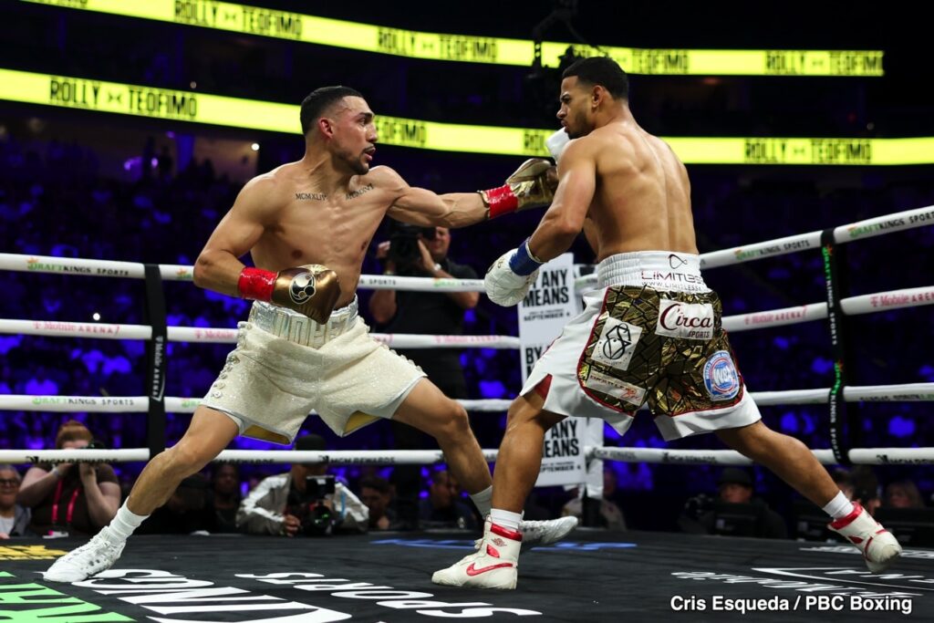Sanchez Calls Benn A Carcass, Favors Teofimo Over Ryan