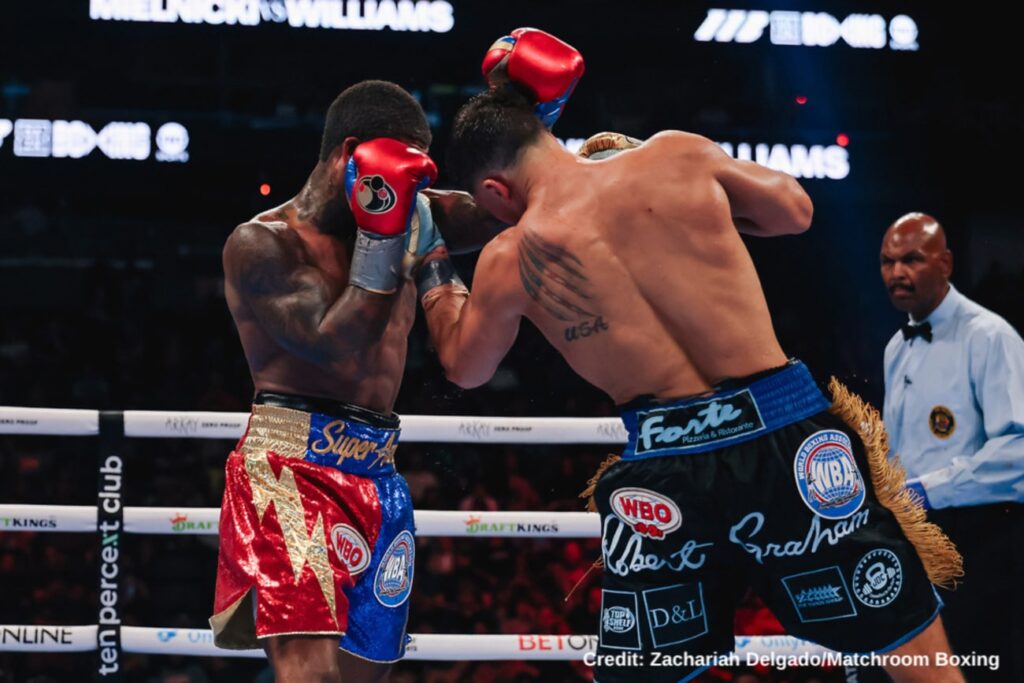 Vito Mielnicki Uses Size to Defeat Ammo Williams Vito Mielnicki Uses Size to Defeat Ammo Williams