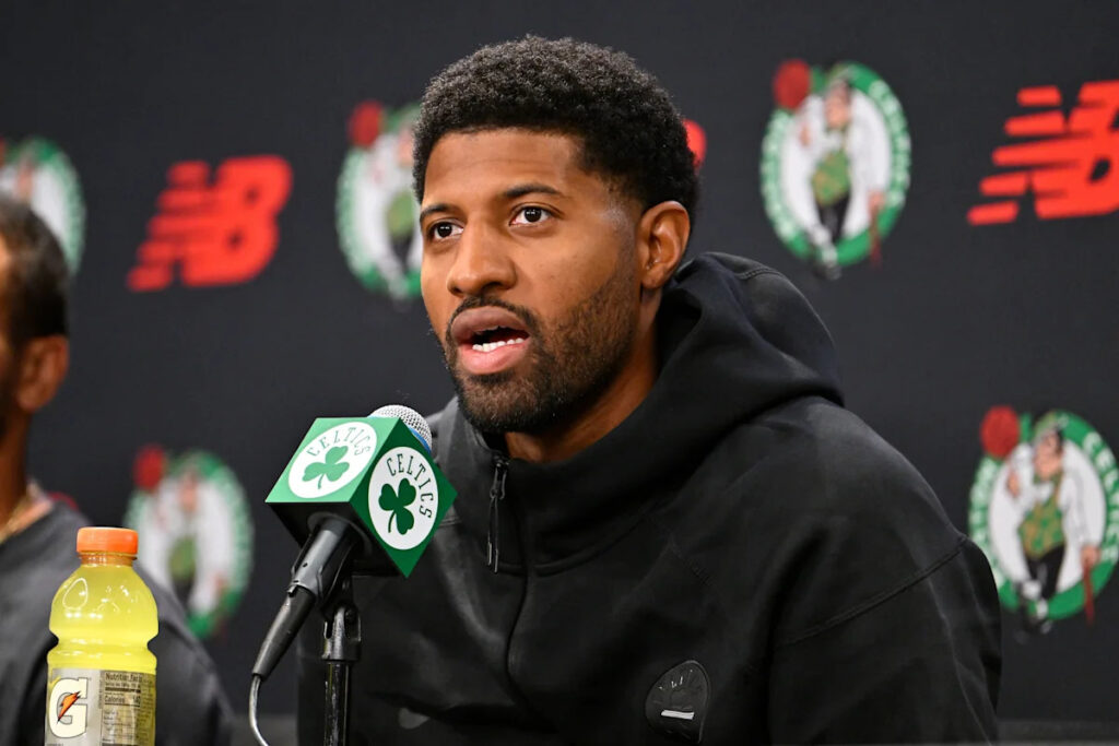 Paul George excited to play for Celtics alongside Jayson Tatum: ‘I can play off another superstar wing’