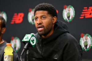 Paul George excited to play for Celtics alongside Jayson Tatum: ‘I can play off another superstar wing’ Paul George excited to play for Celtics alongside Jayson Tatum: ‘I can play off another superstar wing’