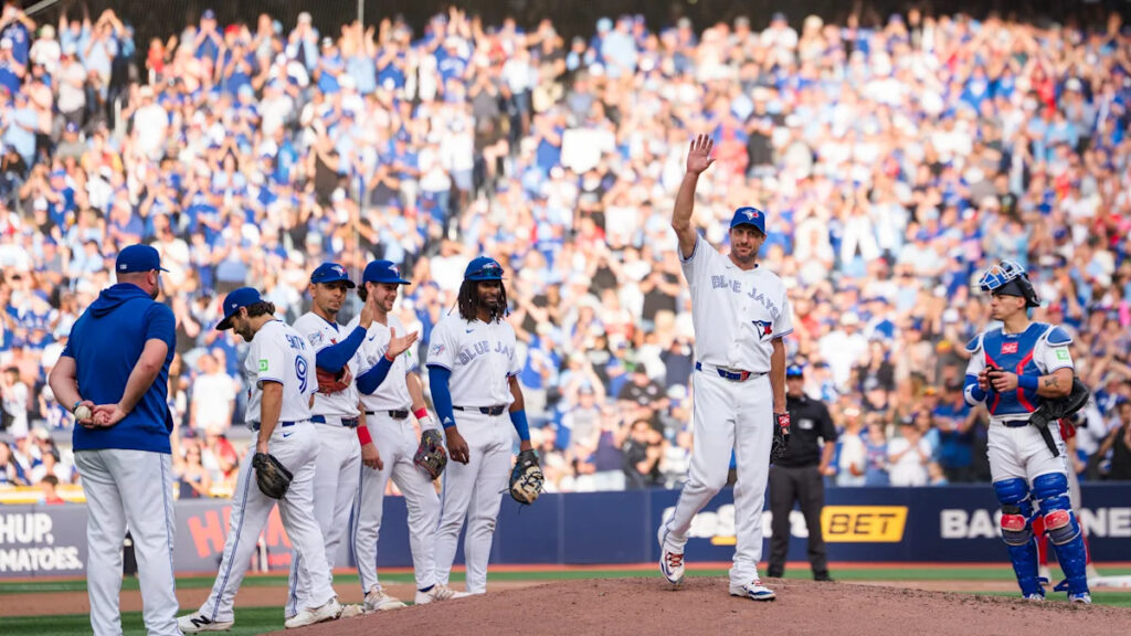 Max Scherzer posts 7 Ks, 114 pitches and a classic moment in potential final game of MLB career Max Scherzer posts 7 Ks, 114 pitches and a classic moment in potential final game of MLB career