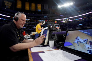 Beloved Lakers public address announcer Lawrence Tanter dies at 76