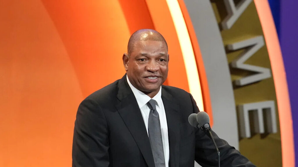 Hall of Famer Doc Rivers returns to broadcast booth with NBC this season Hall of Famer Doc Rivers returns to broadcast booth with NBC this season