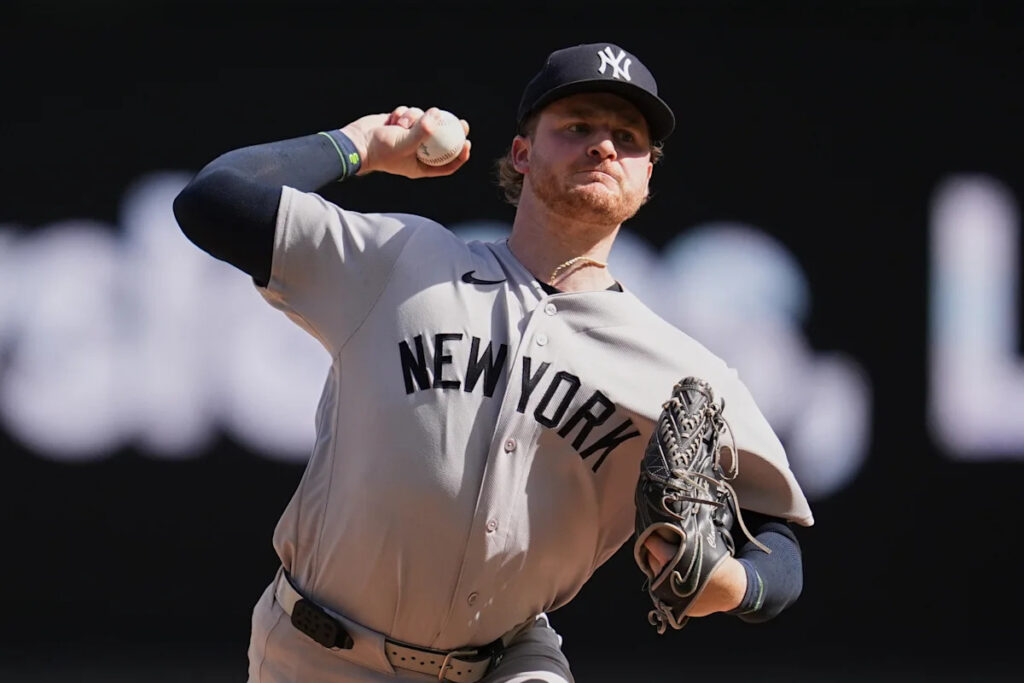 Clarke Schmidt kept out of Yankees loss after feeling biceps cramping