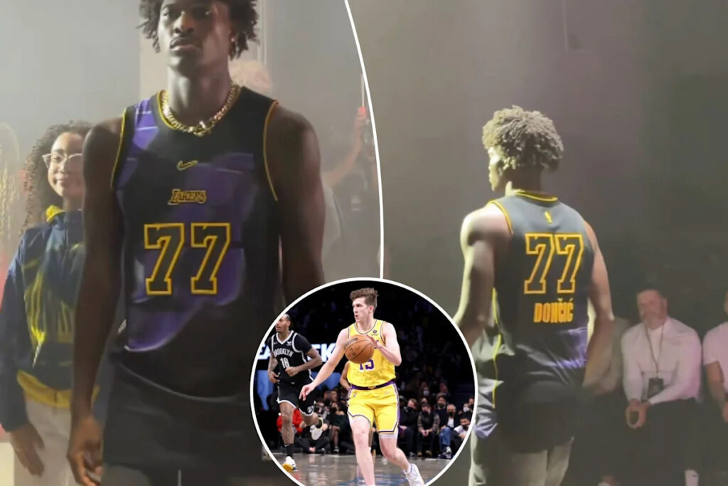 Lakers release new dazzling ‘specter’ jerseys Lakers release new dazzling ‘specter’ jerseys