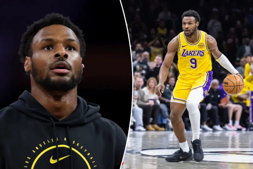 Bronny James reacts to latest Lakers free agent signing elsewhere Bronny James reacts to latest Lakers free agent signing elsewhere