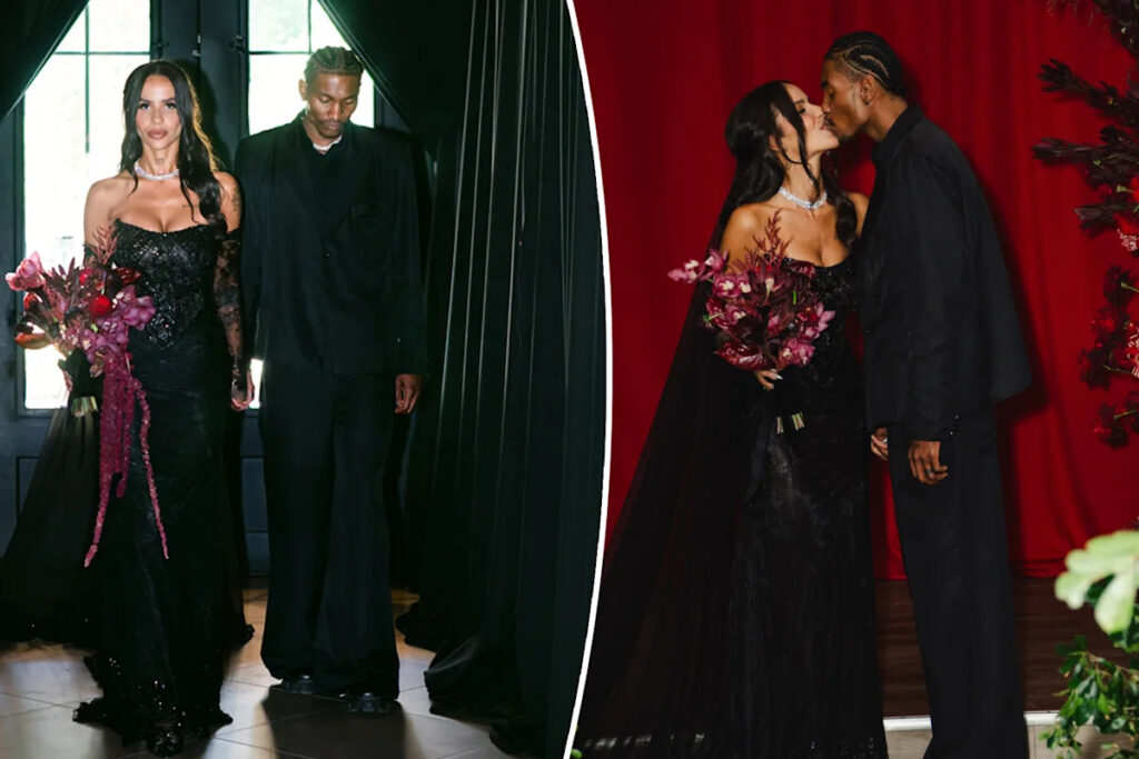 Kevin Porter Jr. gets married — with his wife trading bridal white for all black Kevin Porter Jr. gets married — with his wife trading bridal white for all black