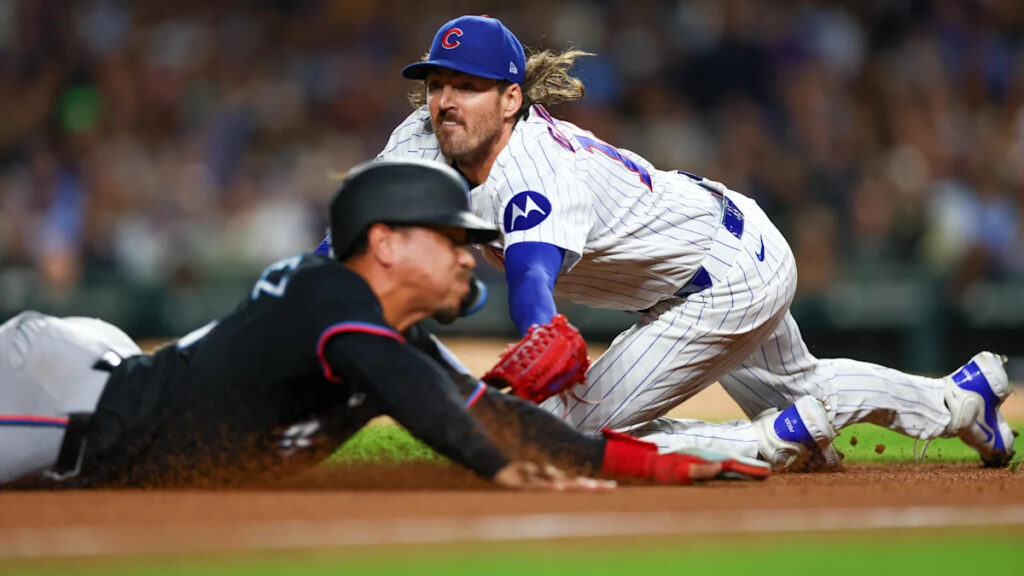 Marlins 3, Cubs 2: The offense disappears. Oh, and Kevin Gausman might be injured