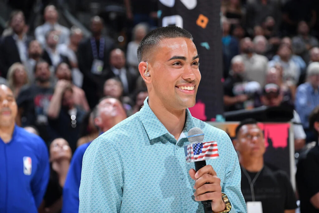 Jacob Tobey is returning as the Spurs’ play-by-play announcer Jacob Tobey is returning as the Spurs’ play-by-play announcer