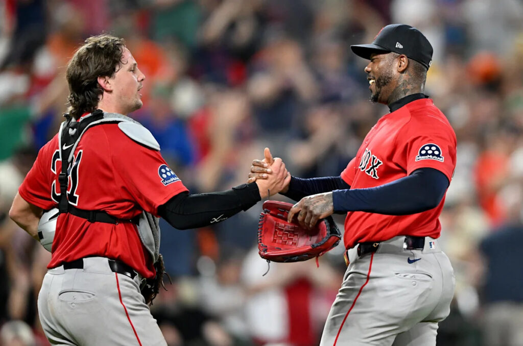 Where does Aroldis Chapman rank amongst all-time Red Sox closers?