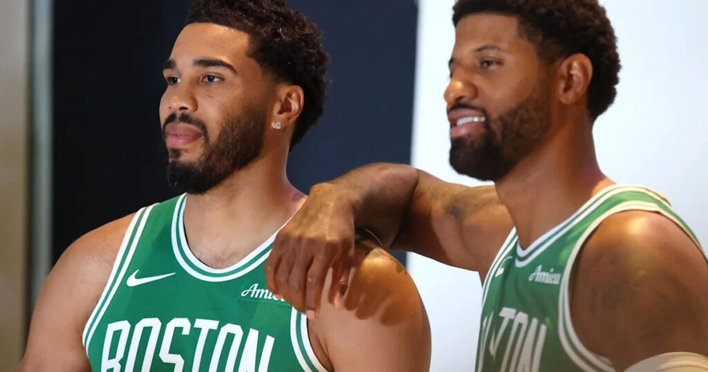 Jayson Tatum looked up to Paul George growing up