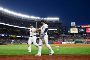 Yankees place Trent Grisham on IL with hamstring strain, recall Jasson Domínguez