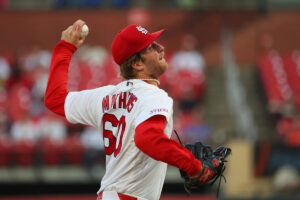 Quinn Mathews Throws a Gem as the St. Louis Cardinals Edge the Giants Monday Quinn Mathews Throws a Gem as the St. Louis Cardinals Edge the Giants Monday