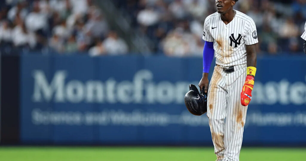 Why isn’t Jazz Chisholm playing? Volpe in Yankees lineup vs Red Sox